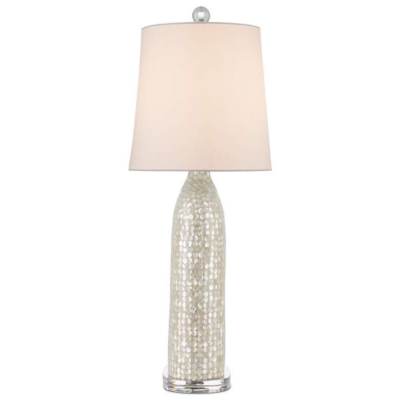 Image 6 Currey and Company Gerri Dot Mother of Pearl Table Lamp more views