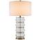 Currey and Company Glaisdale Seeded Glass Table Lamp