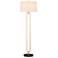 Currey & Company Glossary 66 1/2" Gold Open Base Modern Floor Lamp