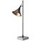 Currey and Company Graham Silver Leaf Desk Lamp