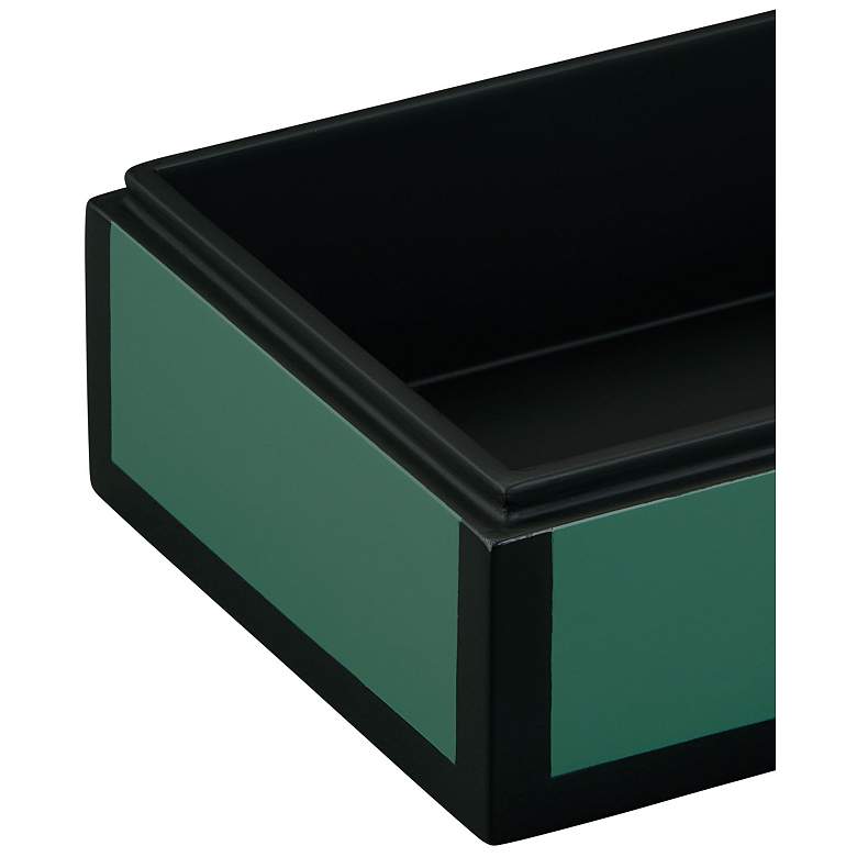 Image 2 Currey & Company Green Lacquer Box Set of 2 more views