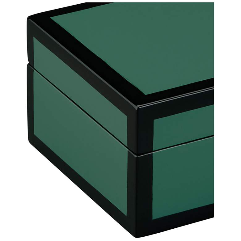 Image 3 Currey & Company Green Lacquer Box Set of 2 more views