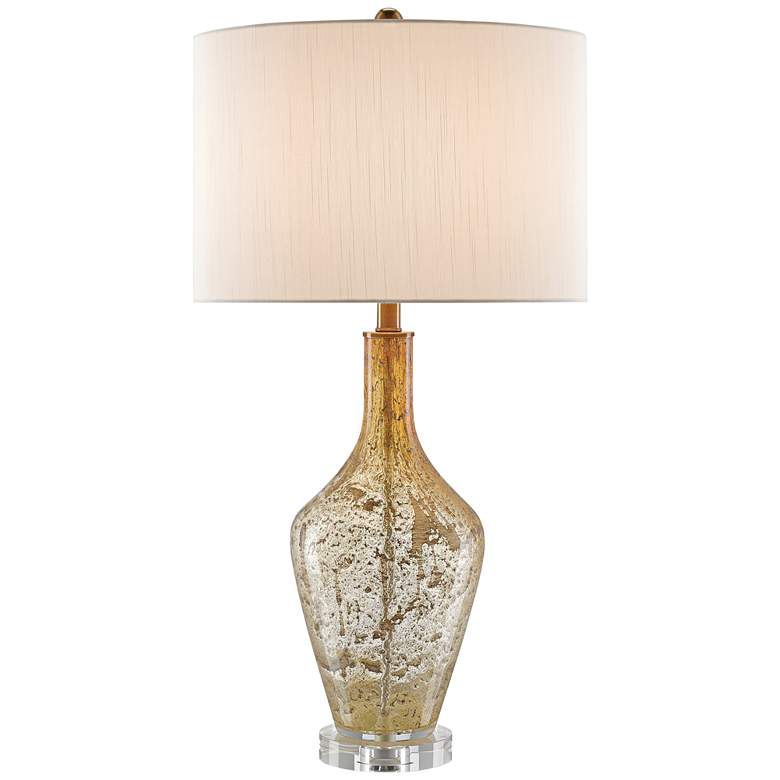 Image 1 Currey &amp; Company Habib 30 1/4 inch Champagne Glass Modern Table Lamp