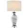 Currey & Company Hanni 28 1/2" White and Blue Porcelain Table Lamp