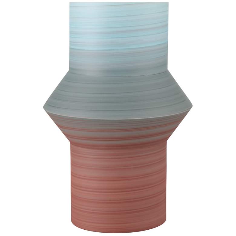 Image 2 Currey & Company Happy 80's Blue & Red Vase Set of 2 more views