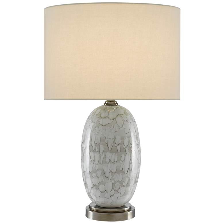 Image 2 Currey &amp; Company Harmony Gray Brown Porcelain Table Lamp