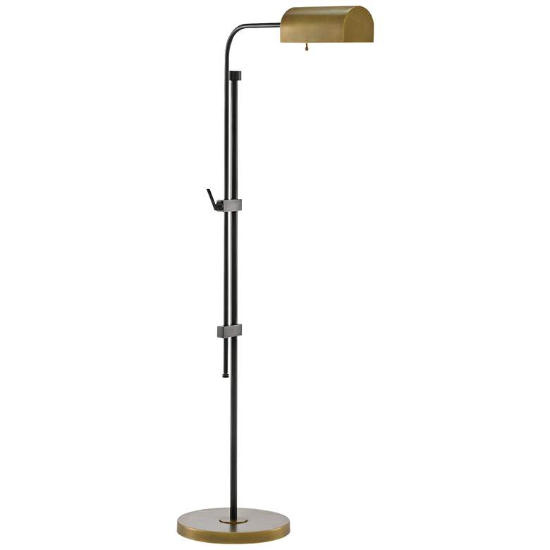 Image 2 Currey &amp; Company Hearst 59 1/2 inch Bronze and Brass Floor Lamp