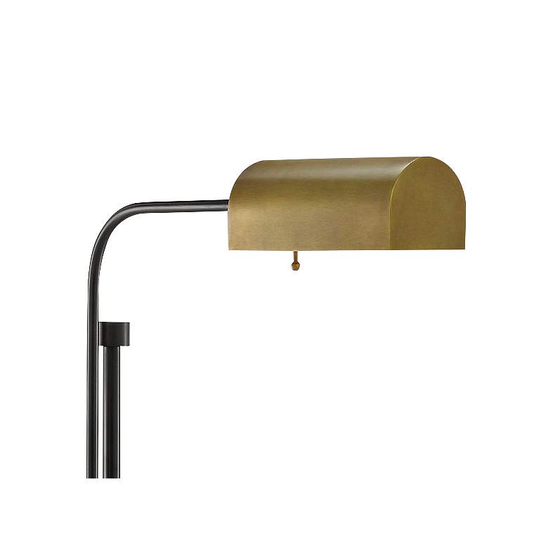 Image 3 Currey & Company Hearst 59 1/2" Bronze and Brass Floor Lamp more views