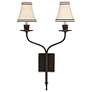 3_Currey & Company Highlight 20"H Bronze Gold 2-Light Sconce more views