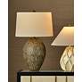 6_Currey & Company Hildreth 29 3/4" Olive Green Porcelain Table Lamp more views