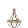 Currey & Company Ibiza 28" Wide 4-Light Natural Rope Chandelier