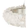 3_Currey & Company Iconoclast 32" Rock Crystal LED Chandelier more views