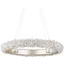 4_Currey & Company Iconoclast 32" Rock Crystal LED Chandelier more views