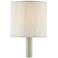Currey & Company Ivory Drum Chandelier Shade 5x5x5 (Clip-On)