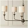 Thumbnail4 of Currey & Company Ivory Drum Chandelier Shade 5x5x5 (Clip-On) more views
