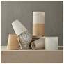 5_Currey & Company Ivory Drum Chandelier Shade 5x5x5 (Clip-On) more views