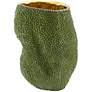 Currey and Company Jackfruit Green and Gold 6 3/4" High Vase