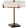 Currey and Company Jacobi 21 1/2" High Antique Brass Accent Table Lamp