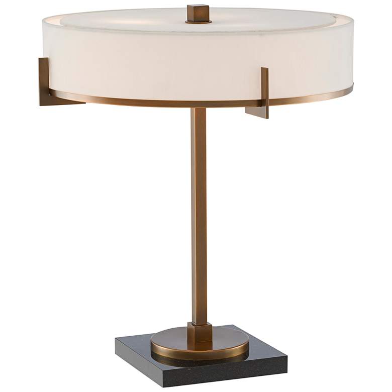 Image 2 Currey & Company Jacobi Antique Brass Accent Table Lamp