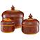 Currey and Company Jaisalmer Red and Yellow Boxes Set of 3
