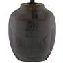 Currey &amp; Company Juste Matte Black and Brown Table Lamp
