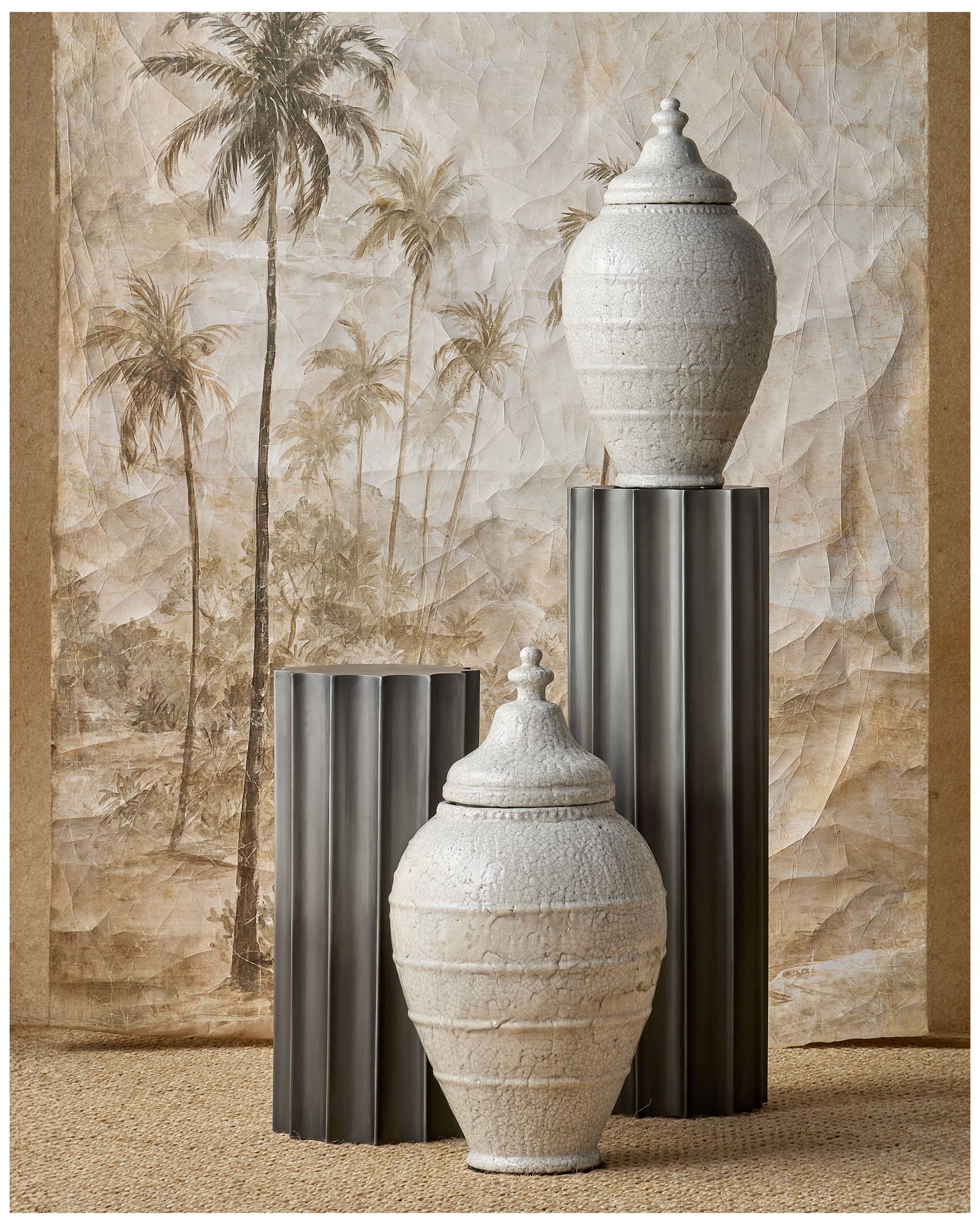 Image 5 Currey & Company Kanti 36" Pedestal more views