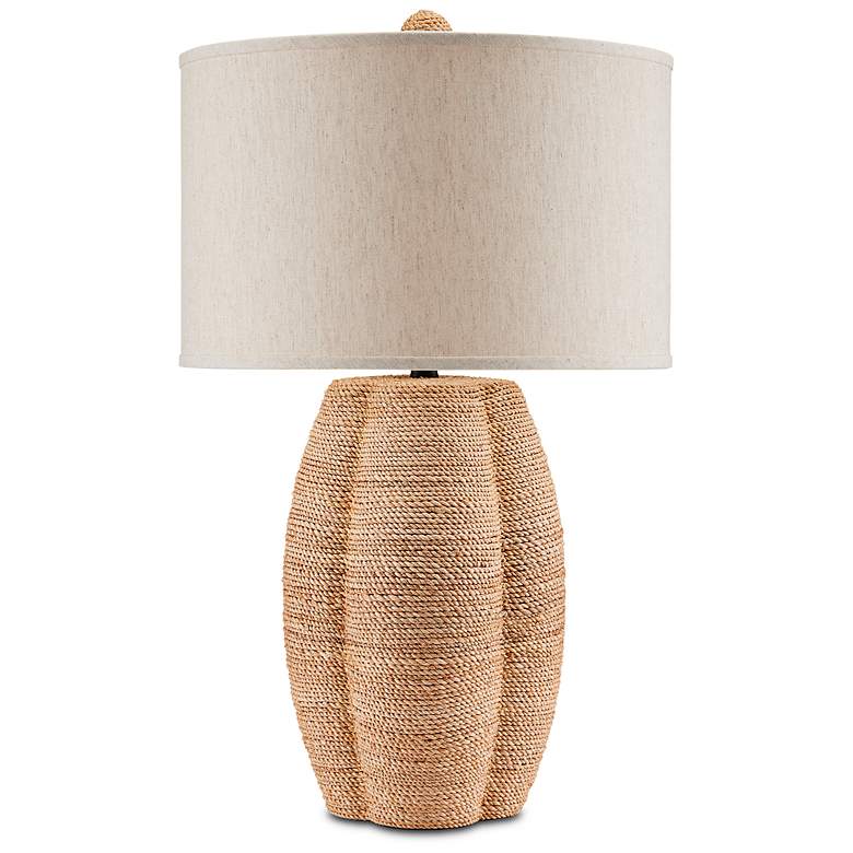 Image 4 Currey & Company Karnak Natural Abaca Rope Table Lamp more views