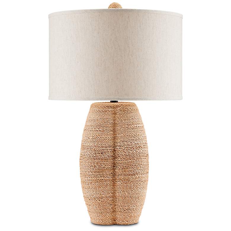 Image 5 Currey & Company Karnak Natural Abaca Rope Table Lamp more views