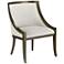 Currey and Company Kirk Mixology Steam Fabric Accent Chair