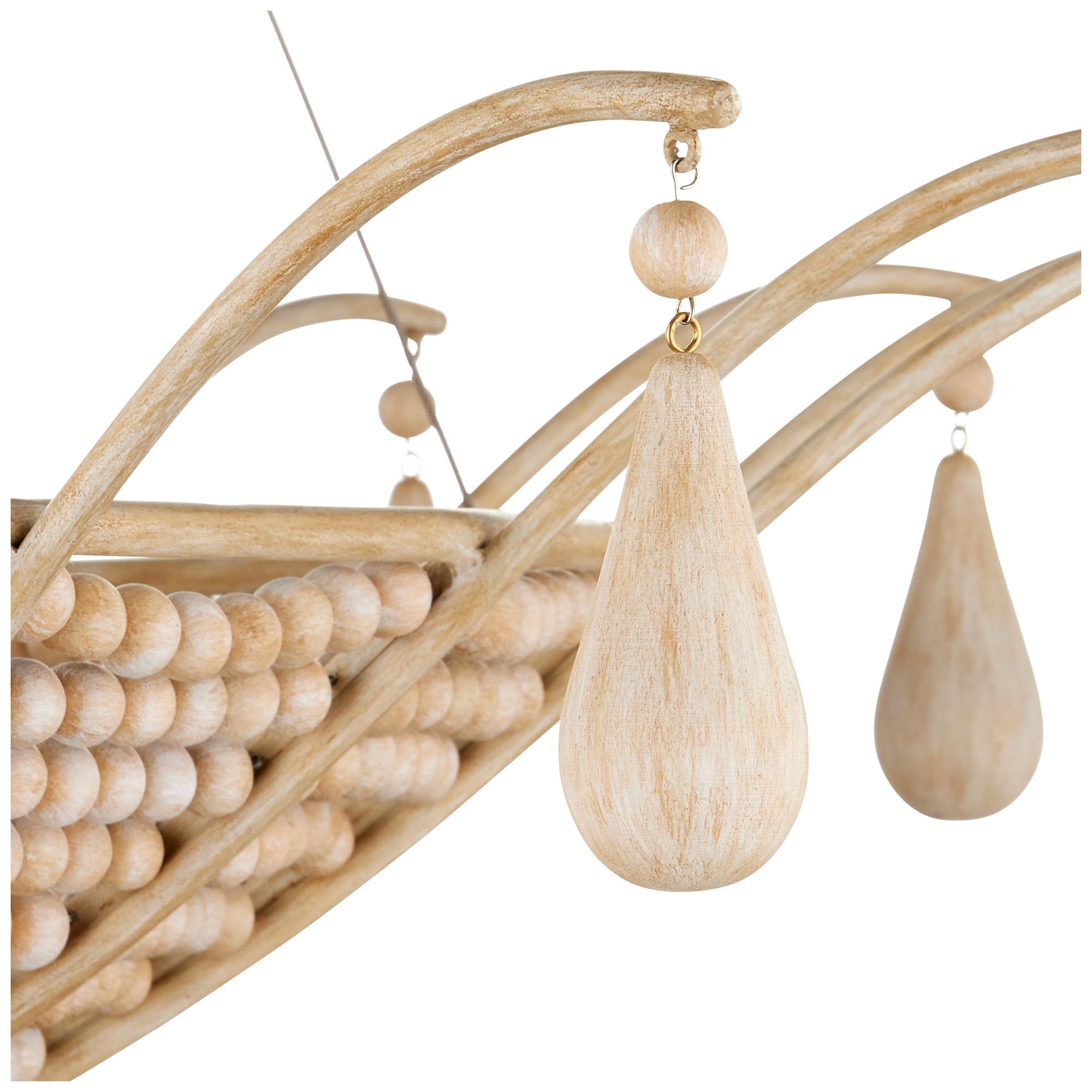 Image 4 Currey & Company Korg 42 1/4" Wide Sandstone Chandelier more views