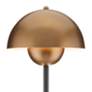 Currey &amp; Company La Rue 58" Brass Mushroom Dome Floor Lamp