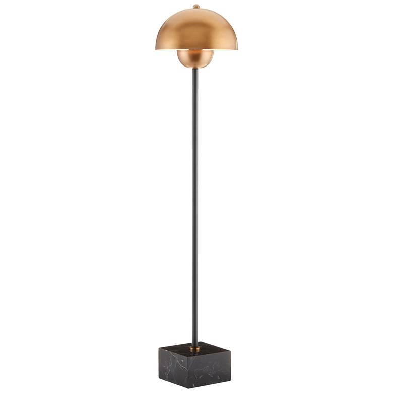Image 2 Currey &amp; Company La Rue Black and Brushed Brass Table Lamp