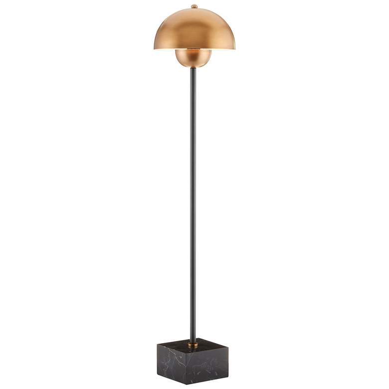 Image 2 Currey & Company La Rue Black and Brushed Brass Table Lamp