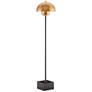 Currey &amp; Company La Rue Black and Brushed Brass Table Lamp