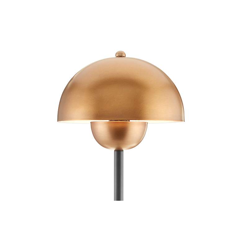 Image 3 Currey &amp; Company La Rue Black and Brushed Brass Table Lamp more views