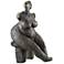 Currey and Company Lady Dreaming 14 1/4"H Bronze Sculpture