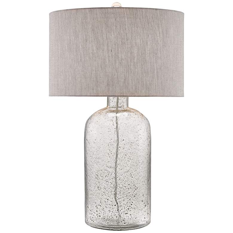 Image 1 Currey and Company Lambeth Speckled Glass Vase Table Lamp