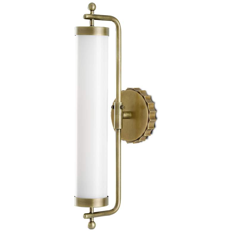 Image 2 Currey & Company Latimer Brass 1-Light Wall Sconce more views