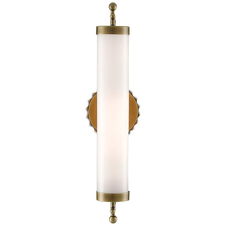 Image 3 Currey & Company Latimer Brass 1-Light Wall Sconce more views