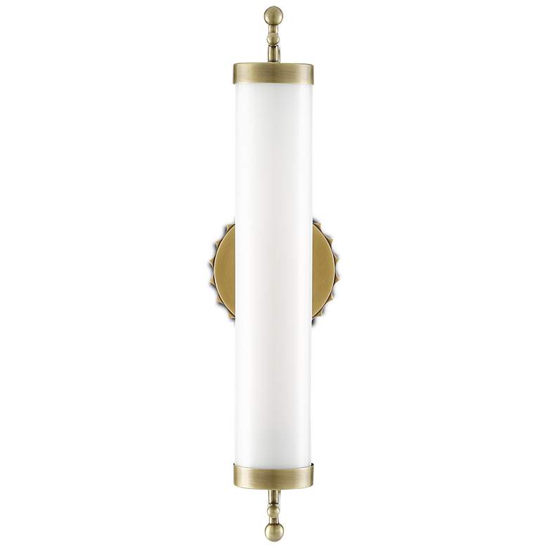 Image 4 Currey & Company Latimer Brass 1-Light Wall Sconce more views