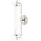 Currey & Company Latimer Nickel 1-Light Wall Sconce