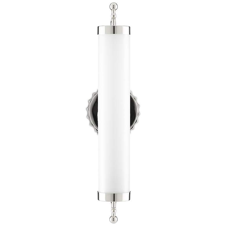 Image 4 Currey & Company Latimer Nickel 1-Light Wall Sconce more views