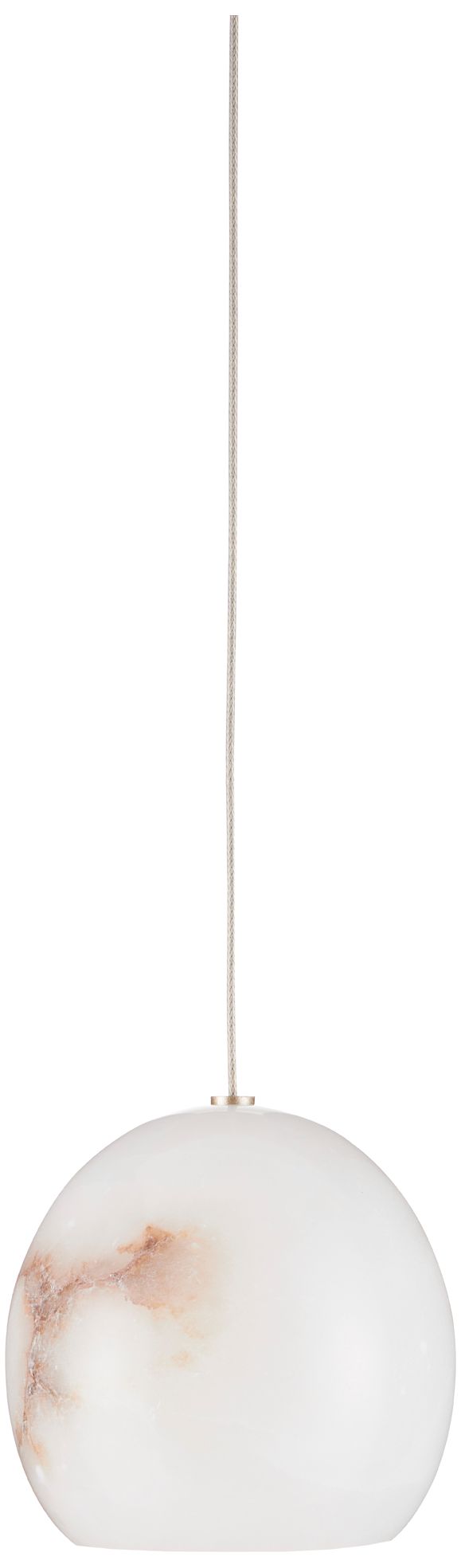 Image 2 Currey & Company Lazio 5 1/2" Wide White Mini Pendant more views