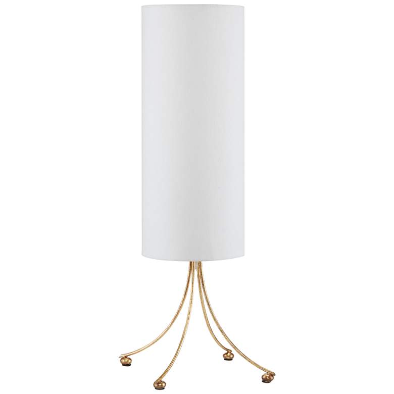 Image 2 Currey &amp; Company London Ivory Metal Table Lamp
