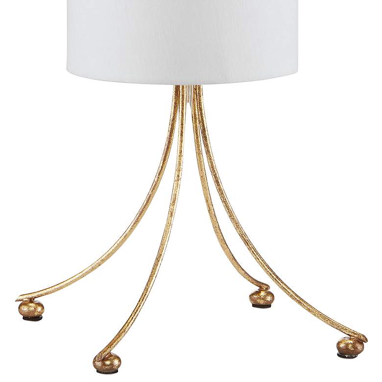 Image 4 Currey &amp; Company London Ivory Metal Table Lamp more views