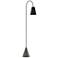 Currey & Company Lotz 65" Metal and Concrete Modern Arc Floor Lamp