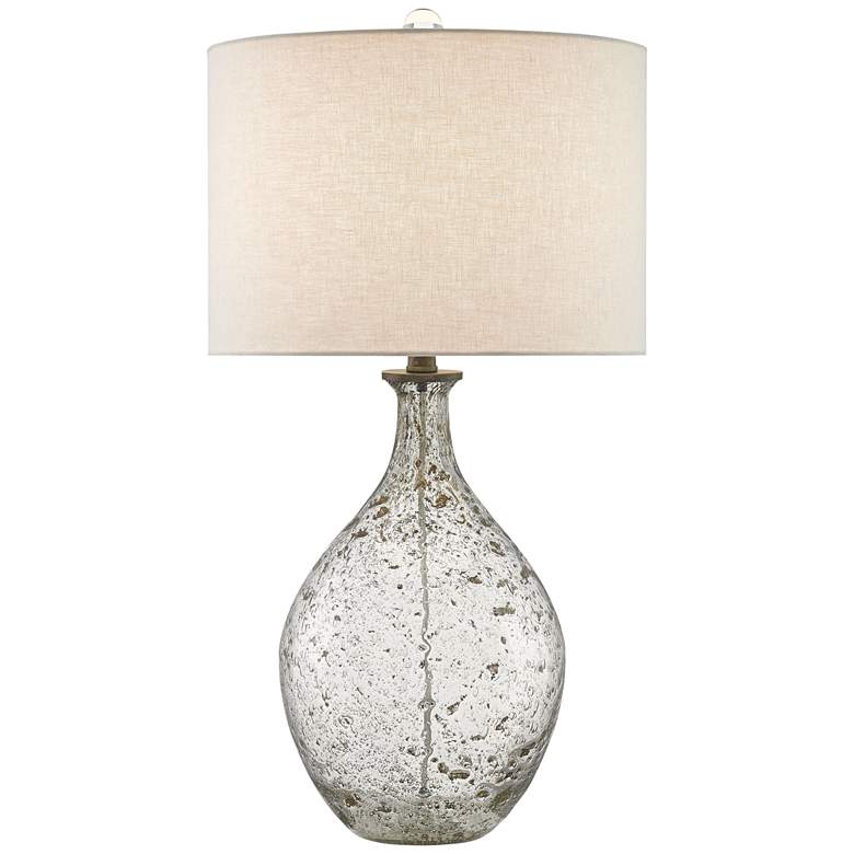 Image 1 Currey and Company Luc Speckled Glass Jug Table Lamp