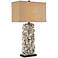 Currey and Company Lynnhaven Oyster Shell Table Lamp