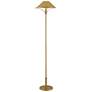 Currey &amp; Company Maarla 58 3/4" Polished Brass Floor Lamp