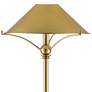 3_Currey & Company Maarla 58 3/4" Polished Brass Floor Lamp more views
